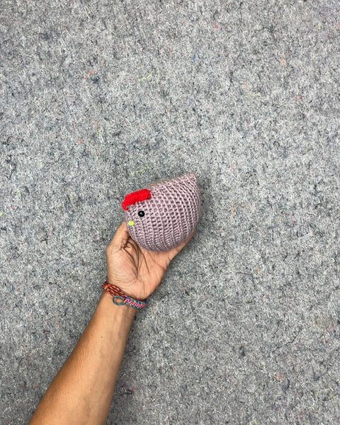 Crochet Chicken Plushie