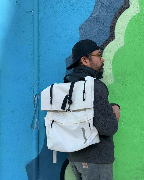 IKEA White Backpack