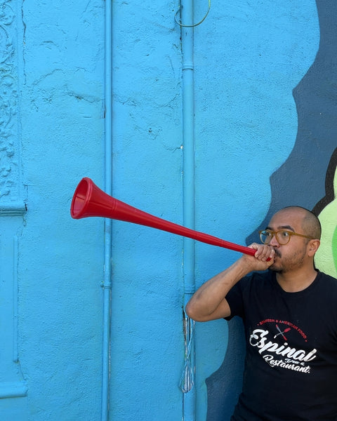 Red Vuvuzela Horn