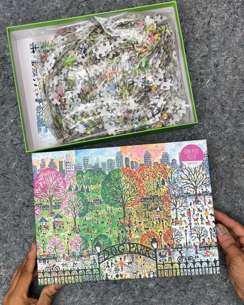 Dog Park 1000 Piece Puzzle