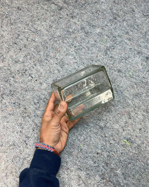 Beautiful Glass Butter Tray