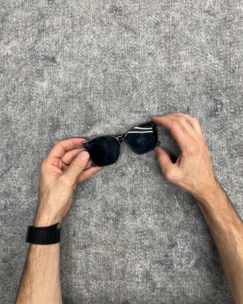 Black Squareish Frame Sunglasses
