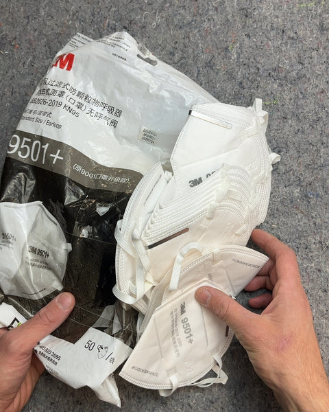 3M 9501+ KN95 Face Masks