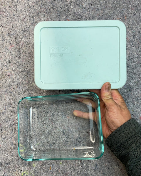 Pyrex Glass Storage Container with Lid