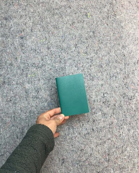 Small Green Notebook