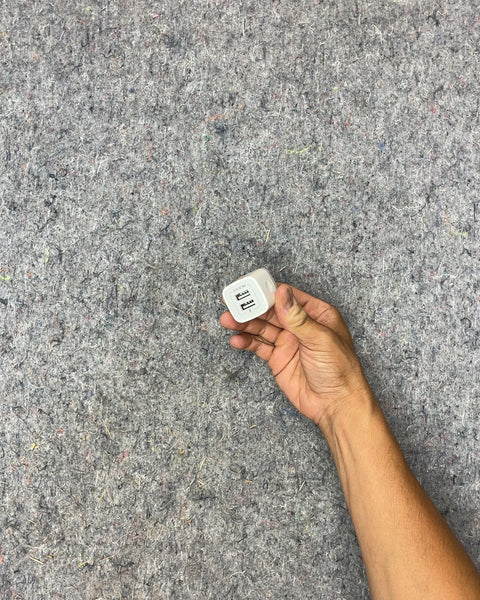 White Dual USB Wall Charger