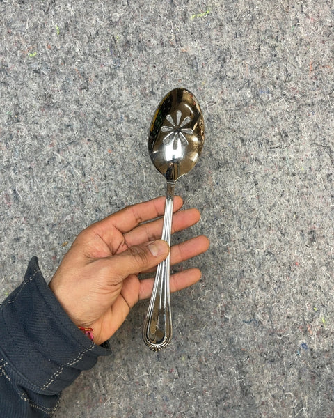 Fancy Mikasa Pierced Serving Spoon