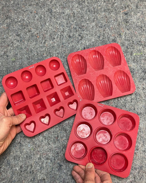 Juvale Silicone Kitchen Molds, Set of 3