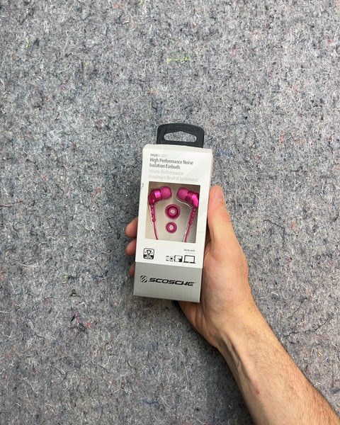 Scosche High Performance Noise Isolation Earbuds