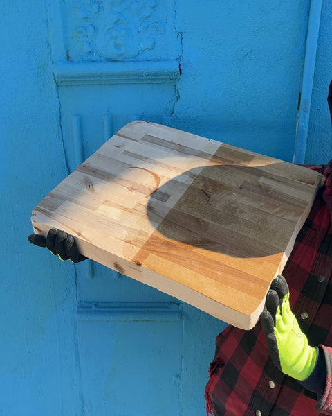Bigass Wood Cutting Board, 18.5x16"