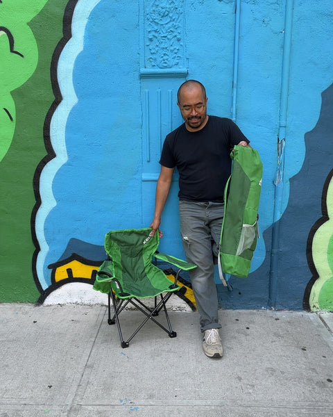 Like New Kelty Green Foldable Kids Camping Chair