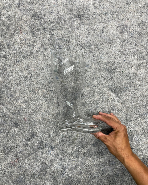Clear Glass Novelty Beer Boot Glass