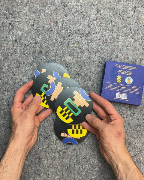 6 Octaevo Coasters