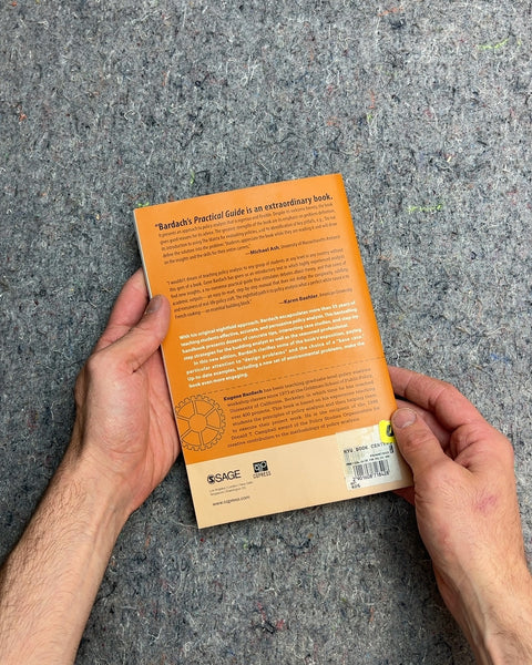 A Practical Guide for Policy Analysis by Eugene Bardach