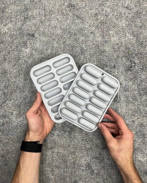Two Silicone Narrow Ice Stick Trays