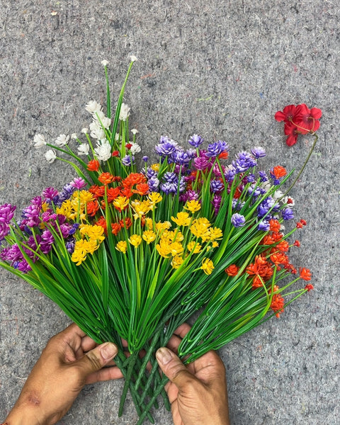 Assorted Artificial Flower Bundles