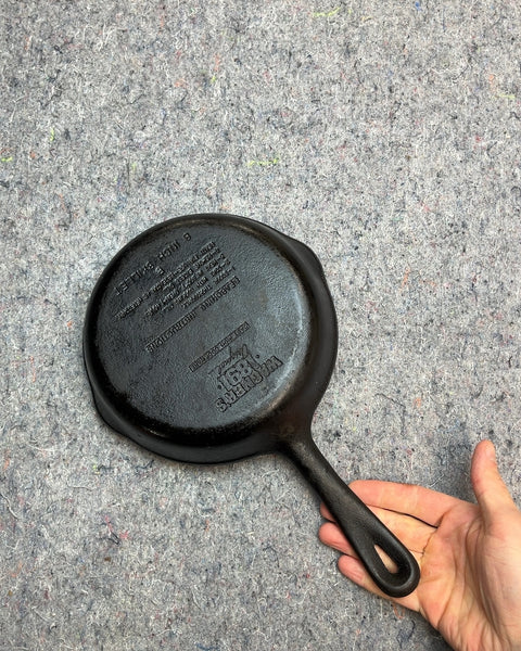 Wagner's 1891 Original 8-inch Cast Iron Skillet