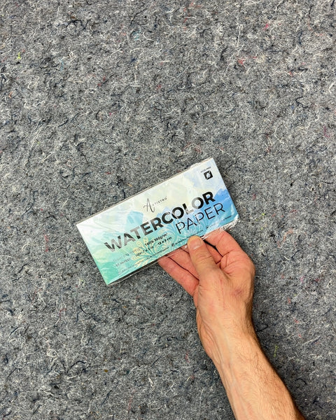 Artistro Watercolor Paper, 40 Sheets, 7x3in