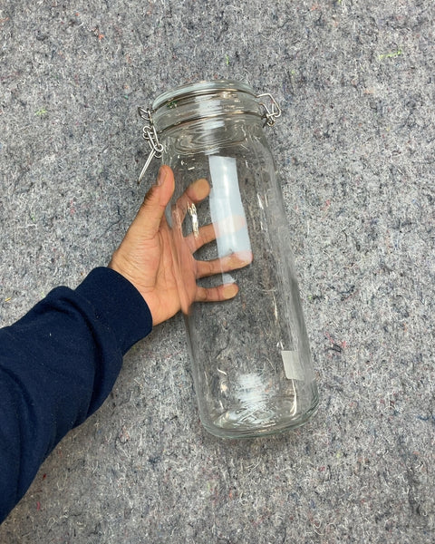 Glass Jar with Wire Bale Closure