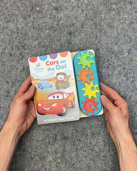 Disney Baby Cars on the Go! A STEAM Gear Book
