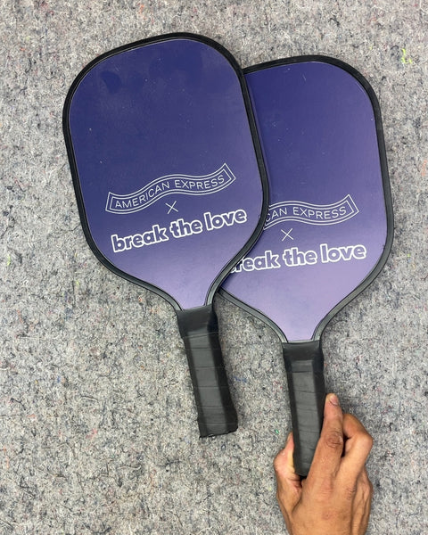 American Express Break The Love Pickleball Paddles