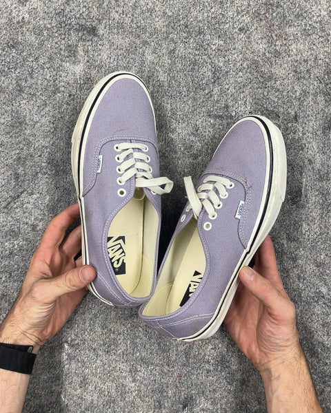 Vans Authentic Purple Canvas Sneakers, Size US 9W or 10.5M