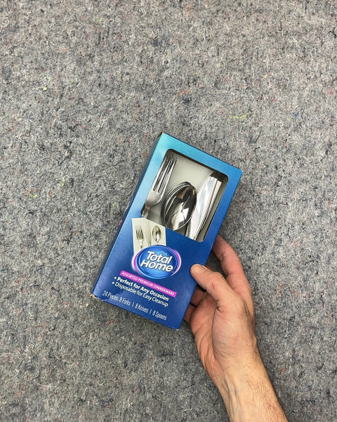 Total Home Assorted Premium Disposable Silverware