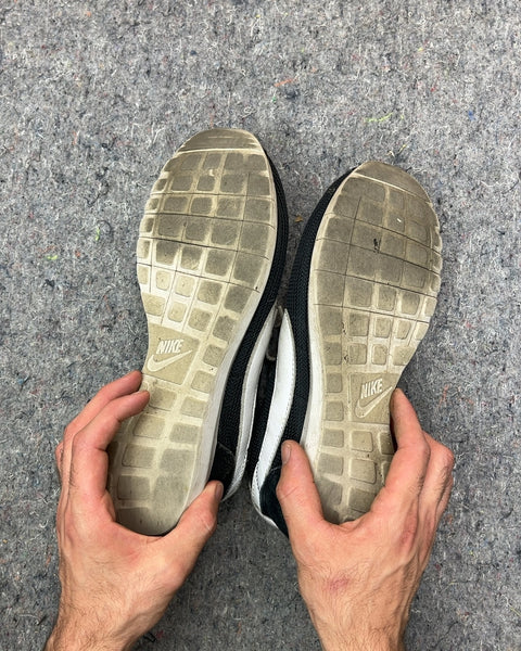 Nike Black and White Sneakers, Size US 11M or EU 45