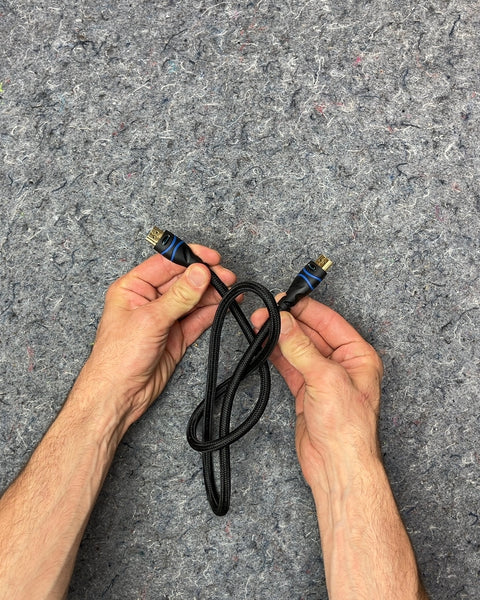 Black Braided HDMI Cable