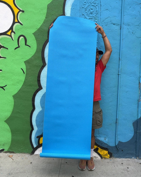 Blue Yoga Mat