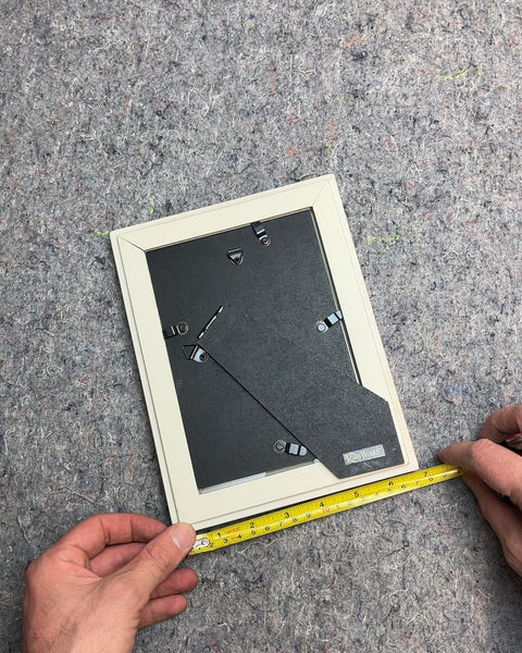White Wood Picture Frame, 7x9"