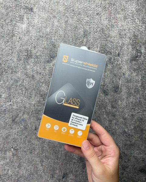 SuperShieldz Tempered Glass Screen Protector for iPhone 12