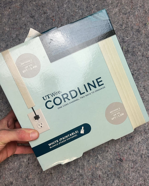 UT Wire Cordline 2-way Cable Concealer, 8 ft