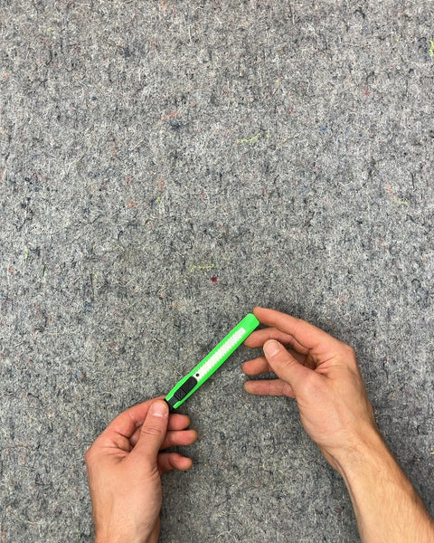 Green Utility Knife