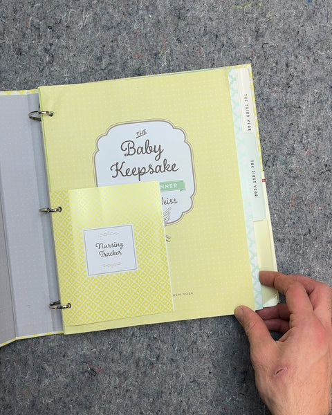 Baby Keepsake Book and Planner by Mindy Weiss