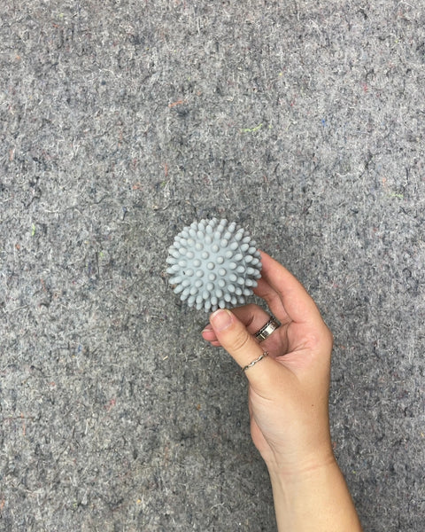 Gray Spiky Massage Ball