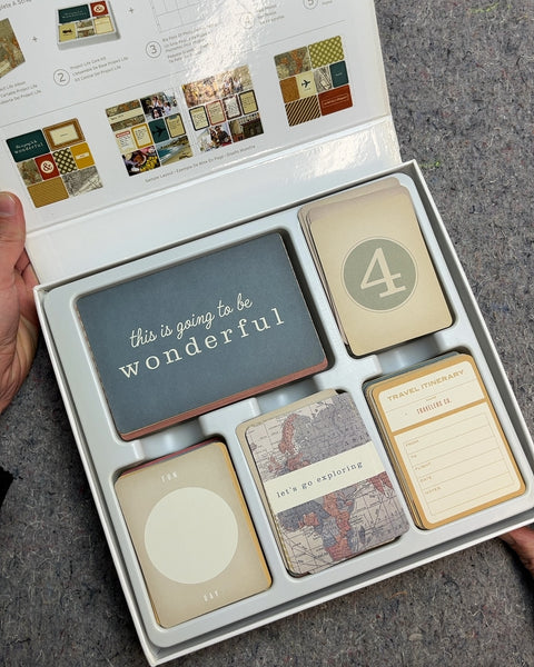 Project Life Becky Higgins Vintage Travel Edition Core Kit