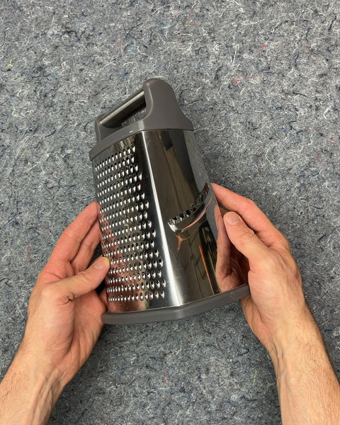 Stainless Steel Box Grater with Good Handle