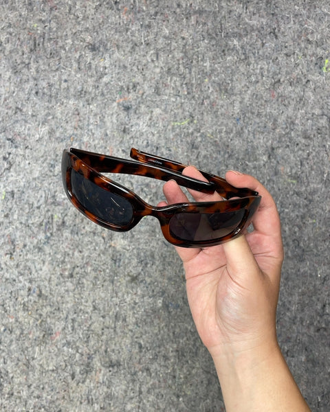 Tortoiseshell Oval Sunglasses