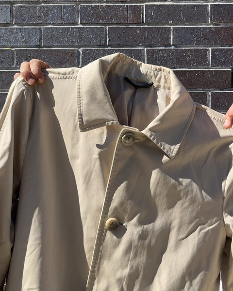 Theory Beige Trench Coat, Size Women M