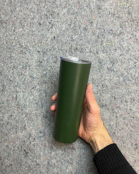 Green Insulated Tumbler with Lid
