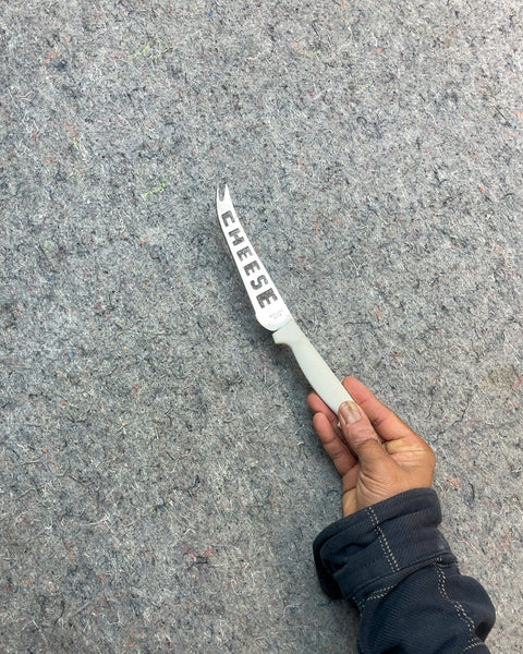 Cheese Knife that Says Cheese