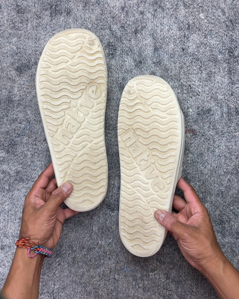 Native White Slide Sandals, Sz 13M