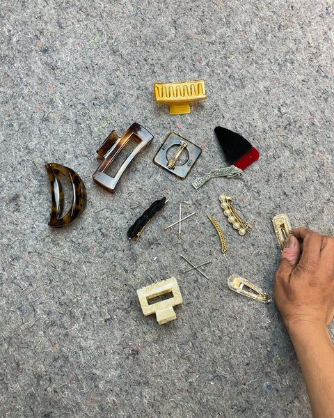 Assorted Hair Clips and Accessories