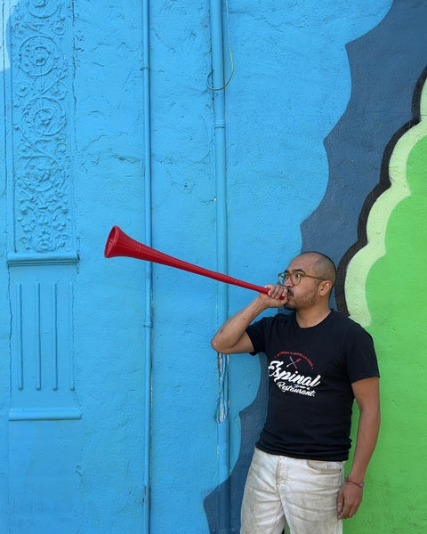 Red Vuvuzela Horn