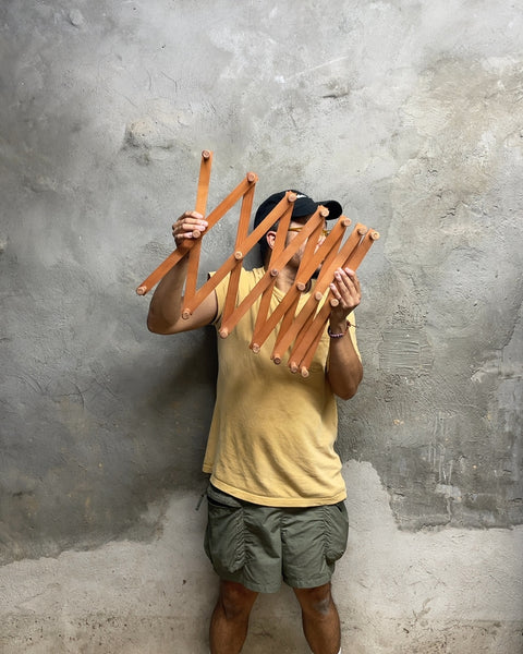 Wooden Accordion Wall Hanger