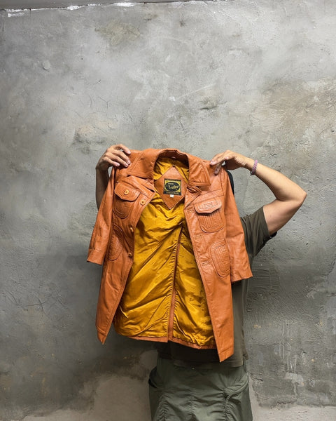 Genuine Leather Jacket, Size 7