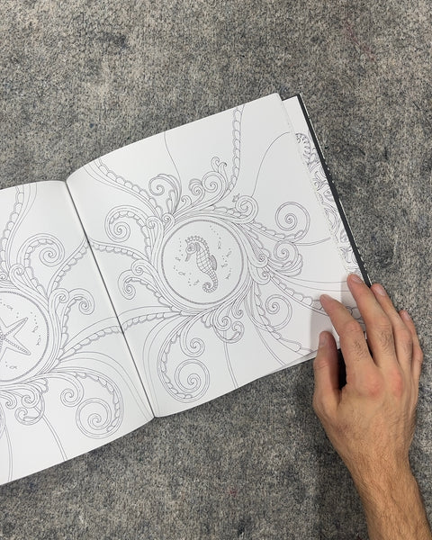 Lost Ocean An Inky Adventure & Coloring Book by Johanna Basford