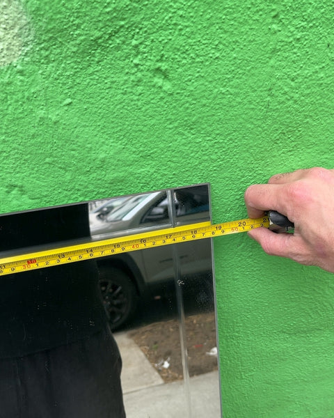 Frameless Full Length Mirror, 19x47"