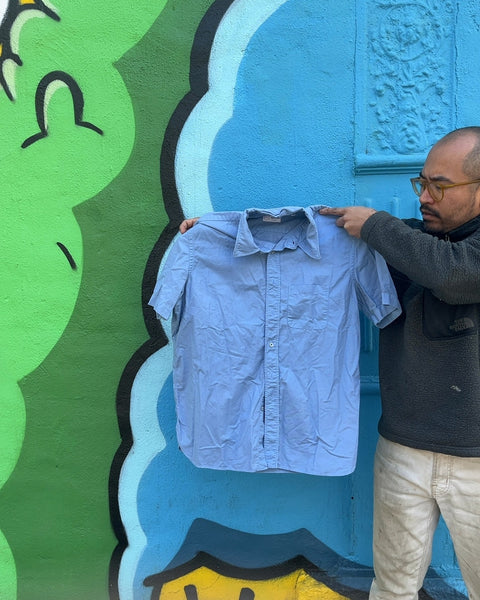 Wolf vs Goat Luxury Short-Sleeve Shirt, Size 43
